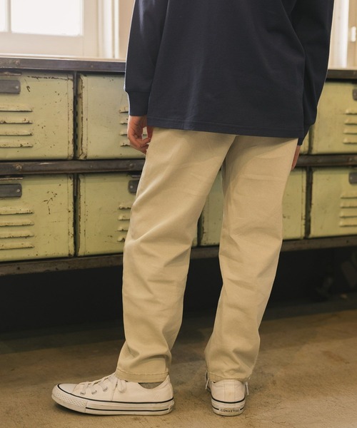 GLOBAL WORK(グローバルワーク)の「スゴラクストレッチベイカーパンツ/625173(デニムパンツ・キッズ・ブラウン/ブルー/グレイッシュベージュ/ベージュ・160cm/150cm/140cm/130cm)」の12枚目の写真
