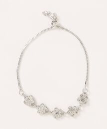 Burner（バーナー）の「【Sonu jewelry（ソヌジュエリー）】フラワーモチーフ一連ブレスレット　 son-bre-1-3（ブレスレット）」