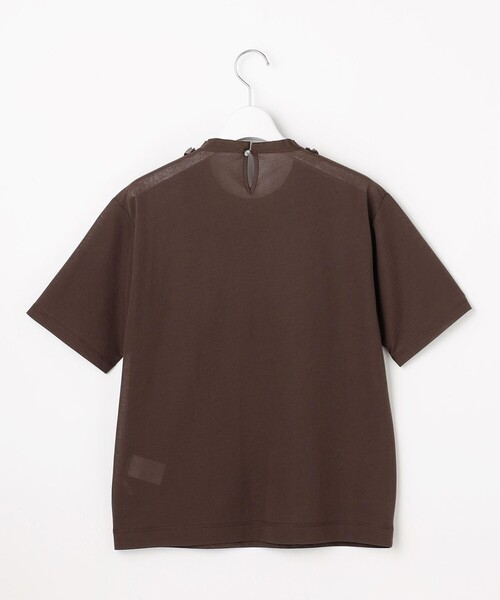 自由区(ジユウク)の「シアーフリルジャージー カットソー(Tシャツ/カットソー・レディース・アイボリー系・32)」の12枚目の写真