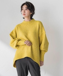 【WEB限定】”毎日頼れる”ゆったりモックネックニット