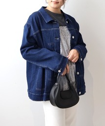 MB mint breeze（エムビーミントブリーズ）の「【L～6L 大きいサイズ】ライトオンスストレッチデニムジャケット（デニムジャケット）」