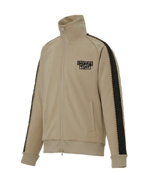 Onitsuka Tiger(オニツカタイガー)の「TRACK TOP / トラックトップ(その他アウター・レディース・ベージュ/ブラック・XL/L/M/S/XS)」の3枚目の写真