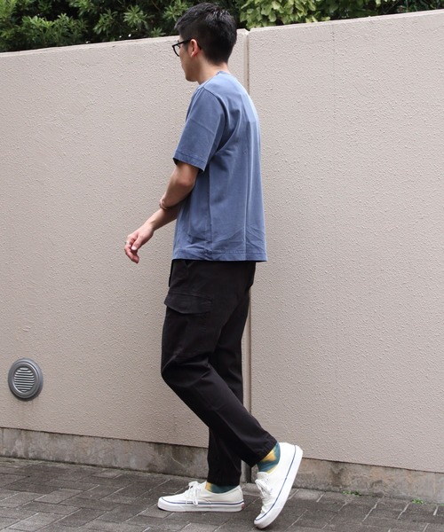 ORCIVAL（オーシバル）の「ORCIVAL/オーシバル　ヴィンテージプリントTEE　VINTAGE PRINT TEE　OR-C0525 TAB（Tシャツ/カットソー・レディース・ネイビー/チャコールグレー・5/4）」の8枚目の写真