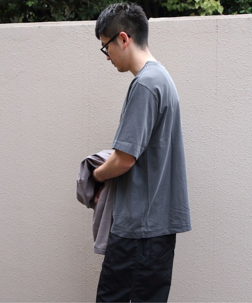 ORCIVAL（オーシバル）の「ORCIVAL/オーシバル　ヴィンテージプリントTEE　VINTAGE PRINT TEE　OR-C0525 TAB（Tシャツ/カットソー・レディース・ネイビー/チャコールグレー・5/4）」の11枚目の写真