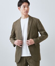 THE SHOP TK  | ライトエバーデニム ジャケット 洗濯機OK/ストレッチ/セットアップ可(デニムジャケット)