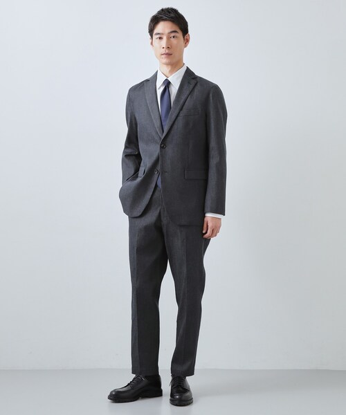 THE SHOP TK （ザ ショップ ティーケー ）の「ライトエバーデニム ジャケット 洗濯機OK/ストレッチ/セットアップ可（デニムジャケット・メンズ・ネイビー/カーキ・01/04/03/02）」の12枚目の写真