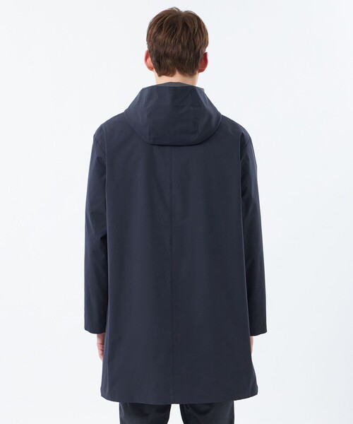 MACKINTOSH PHILOSOPHY(マッキントッシュ フィロソフィー)の「シャドーリップストップ BALBY HOOD(バルビー フード)(ステンカラーコート・メンズ・ダークネイビー/グリーン系その他4・38/40)」の7枚目の写真