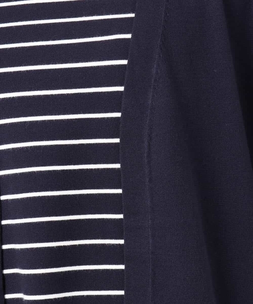 MK MICHEL KLEIN（エムケーミッシェルクラン）の「[洗える]カラーニットアンサンブル（アンサンブル・レディース・ライトブルー/オレンジ系その他/ネイビー/ベージュ・38）」の11枚目の写真