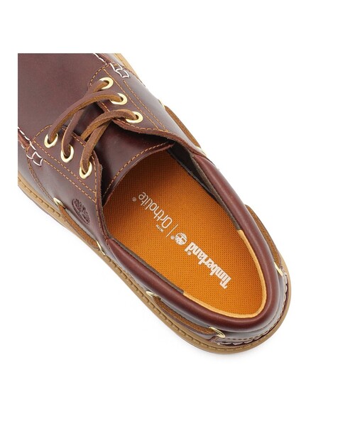 Timberland(ティンバーランド)の「【Timberland/ティンバーランド】STONE STREET BOAT SHOES / ボートシューズ / スリーアイ(モカシン/デッキシューズ・レディース・ダークブラウン/ベージュ・23/24/25)」の21枚目の写真