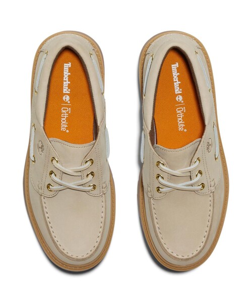 Timberland(ティンバーランド)の「【Timberland/ティンバーランド】STONE STREET BOAT SHOES / ボートシューズ / スリーアイ(モカシン/デッキシューズ・レディース・ダークブラウン/ベージュ・23/24/25)」の22枚目の写真