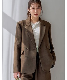 [2026S/S PRE ORDER][UVカット]ドライタッチホップサックダブルテーラードジャケット