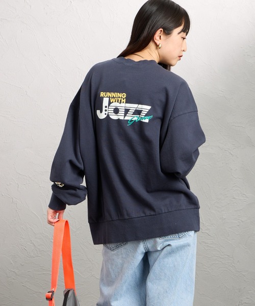 THE SHINZONE/ザ シンゾーン】JAZZ GROOVE バックプリント スウェット