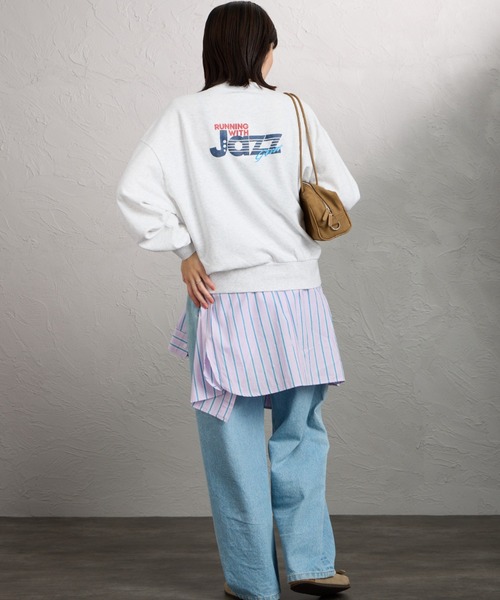 THE SHINZONE/ザ シンゾーン】JAZZ GROOVE バックプリント スウェット
