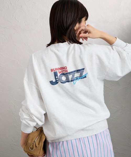 SHINZONE JAZZスウェット THE SHINZONE/ザ シンゾーン】JAZZ GROOVE バックプリント スウェット
