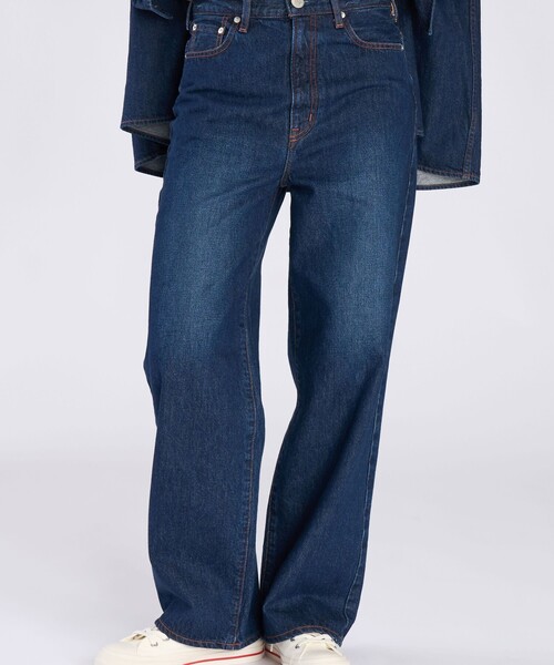 To b. by agnes b.(トゥービーバイアニエスベー)の「To b. by agnes b. × NEEDBY heritage LUNA WITH TO B.(その他パンツ・レディース・ブルー系その他・24/23/25)」の4枚目の写真