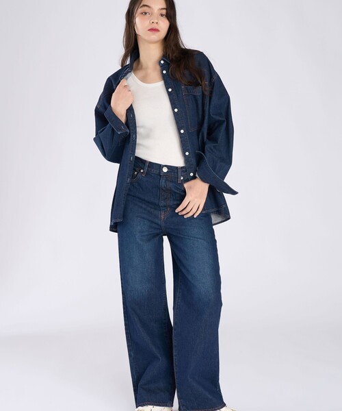 To b. by agnes b.(トゥービーバイアニエスベー)の「To b. by agnes b. × NEEDBY heritage LUNA WITH TO B.(その他パンツ・レディース・ブルー系その他・24/23/25)」の7枚目の写真