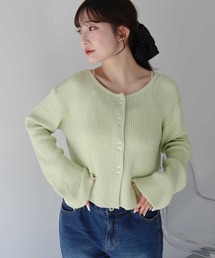 earth music&ecology | 【2026SS】リブクロップドカーディガン(カーディガン/ボレロ)