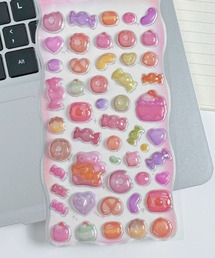 LAC-VERT（ラック・ヴェール）の「ぷっくりファンシーシール（ステッカー/テープ）」