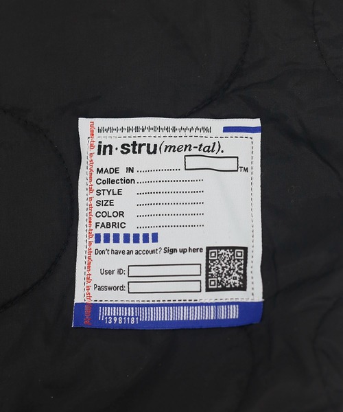 In・stru(men-tal).(インストルメンタル)の「【MIHARAYASUHIRO/ミハラヤスヒロ】RIPSTOP QUILT 2WAY BAG/in・stru(men-tal).【A4対応・軽量2WAY・PC収納可】(ショルダーバッグ・メンズ・ブラック/グレー・FREE)」の10枚目の写真
