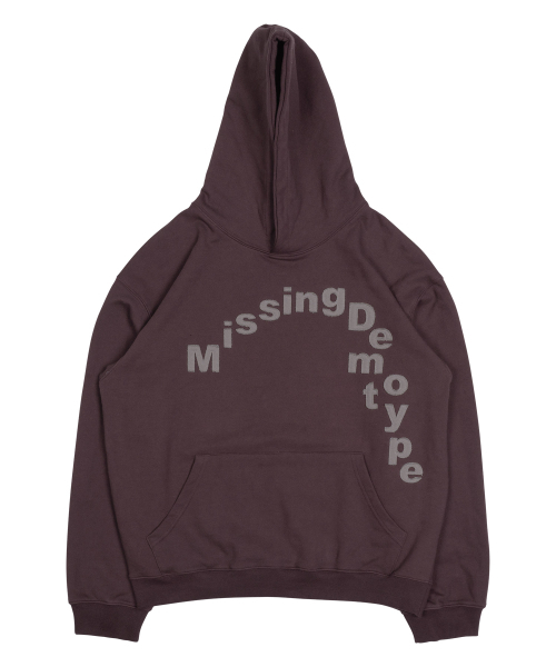 THECOLDESTMOMENT(ザコールデストモーメント)の「TCM missing hoodie (burgundy)(パーカー・レディース・その他・L)」の1枚目の写真