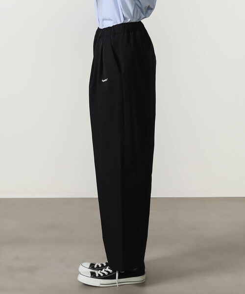 GYMPHLEX(ジムフレックス)の「Gymphlex | ワイドストレート イージーパンツ WOMEN(その他パンツ・レディース・ブラック/グレイッシュベージュ・12)」の10枚目の写真