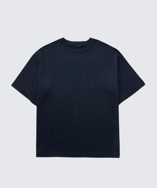 WILD THINGS(ワイルドシングス)の「ウール S/S Tシャツ│WOOL S/S TEE(Tシャツ/カットソー・メンズ・ネイビー/グリーン系その他/グレー/ブラック・M/XL/L/S)」の1枚目の写真