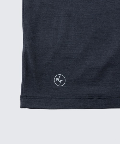 WILD THINGS(ワイルドシングス)の「ウール S/S Tシャツ│WOOL S/S TEE(Tシャツ/カットソー・メンズ・ネイビー/グリーン系その他/グレー/ブラック・M/XL/L/S)」の10枚目の写真