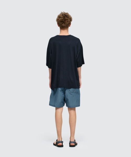 WILD THINGS(ワイルドシングス)の「ウール S/S Tシャツ│WOOL S/S TEE(Tシャツ/カットソー・メンズ・ネイビー/グリーン系その他/グレー/ブラック・M/XL/L/S)」の6枚目の写真