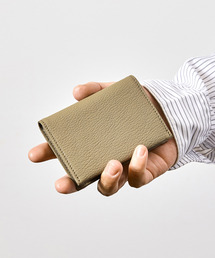 SLOW（スロウ）の「SLOW スロウ / goat-card case- JULLIEN社マドラスゴートレザーカードケース 名刺入れ / 333S149S（カードケース）」
