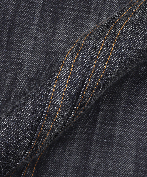 NVRFRGT（ネヴァーフォーゲット）の「NVRFRGT / ネヴァーフォーゲット 3D TWISTED WIDE LEG JEANS/RAW IN（デニムパンツ・メンズ・ネイビー・1/3/2）」の6枚目の写真