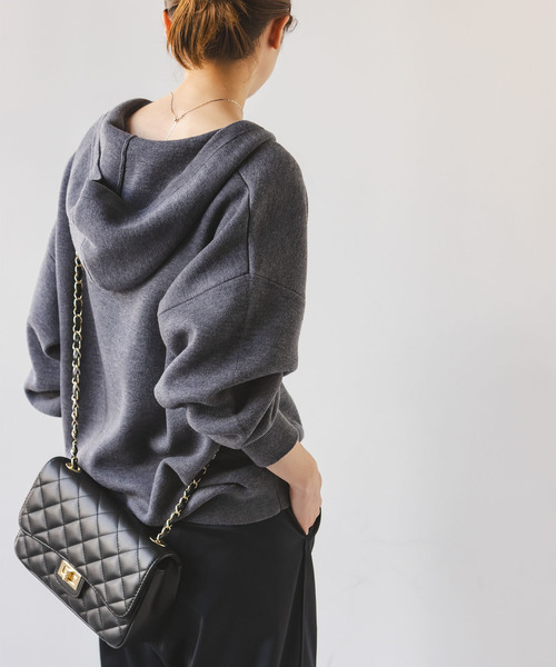 maison-vincent（メゾンヴァンサン）の「《WEB限定追加4》Maison Vincent/メゾンヴァンサン チェーンバッグ（ショルダーバッグ・レディース・ブラック/ベージュ・FREE）」の8枚目の写真