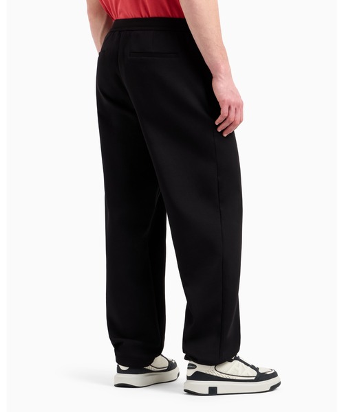 ARMANI EXCHANGE(アルマーニエクスチェンジ)の「【A|X アルマーニ エクスチェンジ】ボンデッドストレッチ ジョガーパンツ(スウェットパンツ・メンズ・ブラック・X-SMALL/X-LARGE/SMALL/MEDIUM/LARGE)」の2枚目の写真