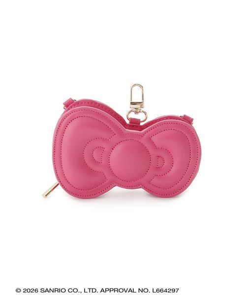 sanrio house（サンリオハウス）の「３WAYリボンアームバンドバッグ（ハンドバッグ・レディース・ブラック/シルバー/ピンク・F）」の9枚目の写真