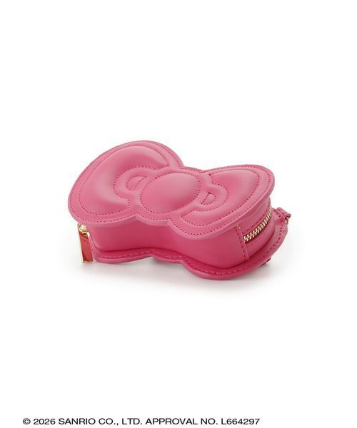 sanrio house（サンリオハウス）の「３WAYリボンアームバンドバッグ（ハンドバッグ・レディース・ブラック/シルバー/ピンク・F）」の14枚目の写真