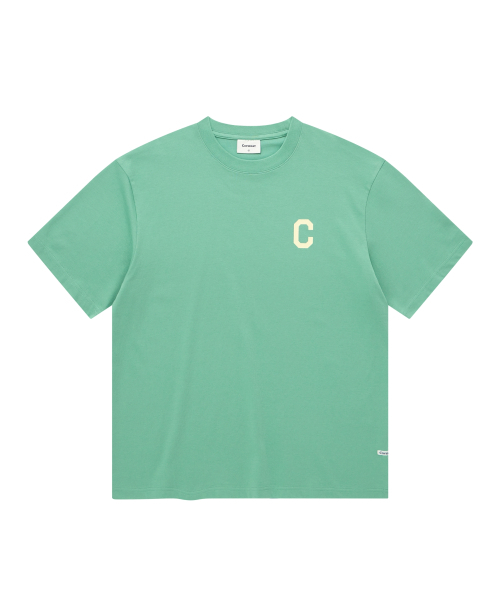 COVERNAT(カバーナット)の「クールコットンCロゴTシャツエメラルド(Tシャツ/カットソー・レディース・その他・SMALL/MEDIUM/LARGE/X-LARGE/XX-LARGE/X-SMALL)」の1枚目の写真