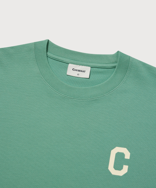 COVERNAT(カバーナット)の「クールコットンCロゴTシャツエメラルド(Tシャツ/カットソー・レディース・その他・SMALL/MEDIUM/LARGE/X-LARGE/XX-LARGE/X-SMALL)」の10枚目の写真