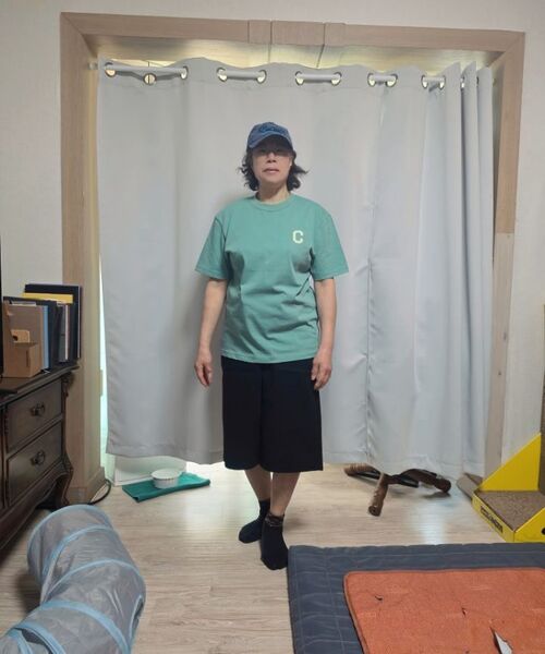 COVERNAT(カバーナット)の「クールコットンCロゴTシャツエメラルド(Tシャツ/カットソー・レディース・その他・SMALL/MEDIUM/LARGE/X-LARGE/XX-LARGE/X-SMALL)」の12枚目の写真