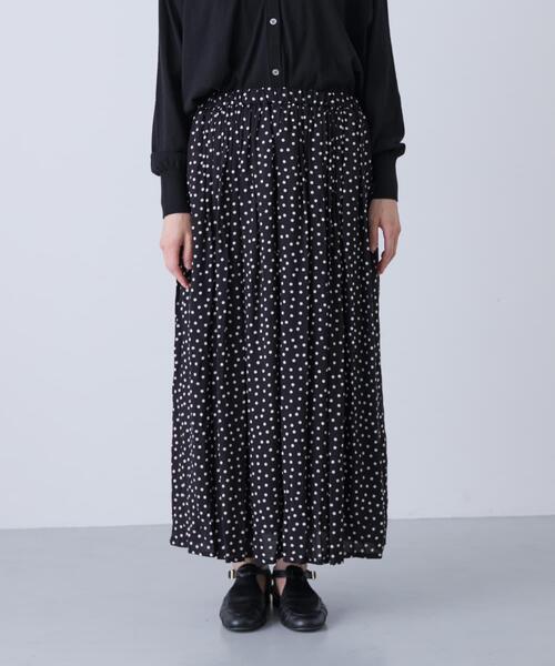 かぐれ（カグレ）の「ドットギャザースカート（スカート・レディース・ブラック・FREE）」の9枚目の写真