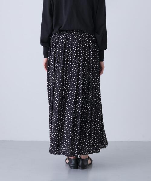 かぐれ（カグレ）の「ドットギャザースカート（スカート・レディース・ブラック・FREE）」の11枚目の写真