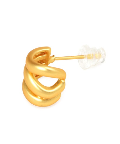 DRESSTERIOR(ドレステリア)の「ツイストゴールドピアス(ピアス(両耳用)・レディース・ゴールド・00)」の3枚目の写真