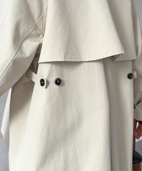 un dix cors(アンディコール)の「テントラインコート(ブルゾン・レディース・ベージュ/チャコールグレー・FREE)」の20枚目の写真