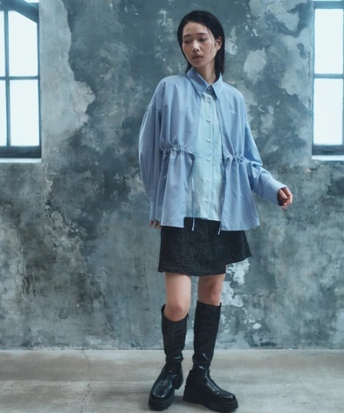 静寂と青 Layered Shirts（Tシャツ/カットソー）｜Etrarium