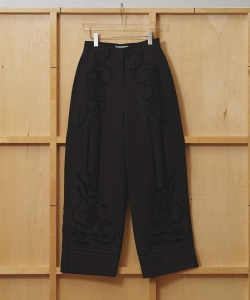 TODAYFUL(トゥデイフル)の「TODAYFUL Cut Lace Twill Pants カットレースツイルパンツ/12610701(その他パンツ・レディース・ブラック・36/38)」の11枚目の写真