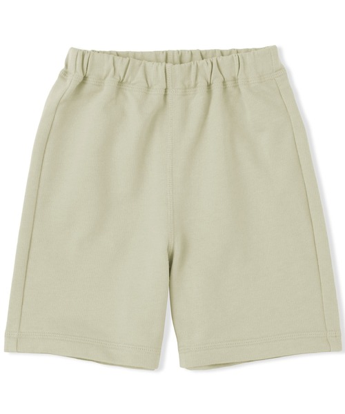 無印良品（ムジルシリョウヒン）の「ベビー おなかすっぽりライトスウェットハーフパンツ（その他パンツ・キッズ・チャコールグレー/キナリ/オレンジ系/ライトグリーン・80/100）」の3枚目の写真