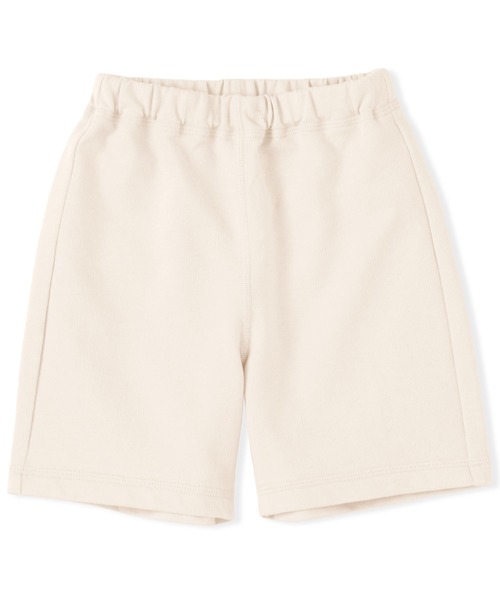 無印良品（ムジルシリョウヒン）の「ベビー おなかすっぽりライトスウェットハーフパンツ（その他パンツ・キッズ・チャコールグレー/キナリ/オレンジ系/ライトグリーン・80/100）」の2枚目の写真