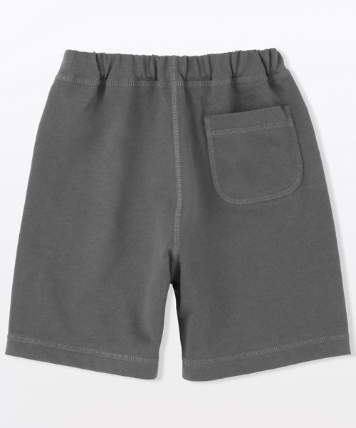 無印良品（ムジルシリョウヒン）の「ベビー おなかすっぽりライトスウェットハーフパンツ（その他パンツ・キッズ・チャコールグレー/キナリ/オレンジ系/ライトグリーン・80/100）」の7枚目の写真