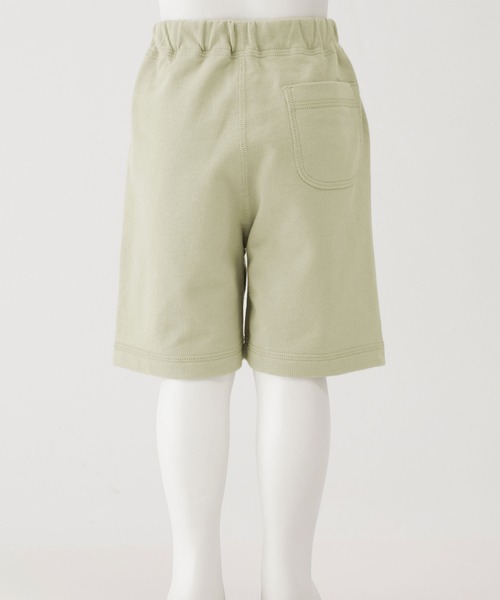 無印良品（ムジルシリョウヒン）の「ベビー おなかすっぽりライトスウェットハーフパンツ（その他パンツ・キッズ・チャコールグレー/キナリ/オレンジ系/ライトグリーン・80/100）」の5枚目の写真