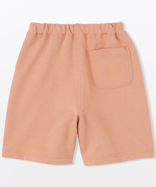 無印良品（ムジルシリョウヒン）の「ベビー おなかすっぽりライトスウェットハーフパンツ（その他パンツ・キッズ・チャコールグレー/キナリ/オレンジ系/ライトグリーン・80/100）」の17枚目の写真