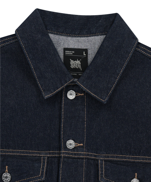 BROWNBREATH(ブラウンブレス)の「DENIM TRUCKER JACKET - INDIGO(デニムジャケット・レディース・その他・SMALL/MEDIUM/LARGE/X-LARGE)」の8枚目の写真
