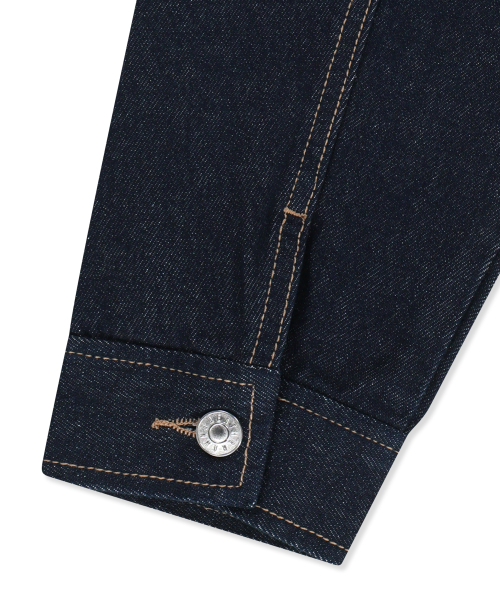BROWNBREATH(ブラウンブレス)の「DENIM TRUCKER JACKET - INDIGO(デニムジャケット・レディース・その他・SMALL/MEDIUM/LARGE/X-LARGE)」の4枚目の写真